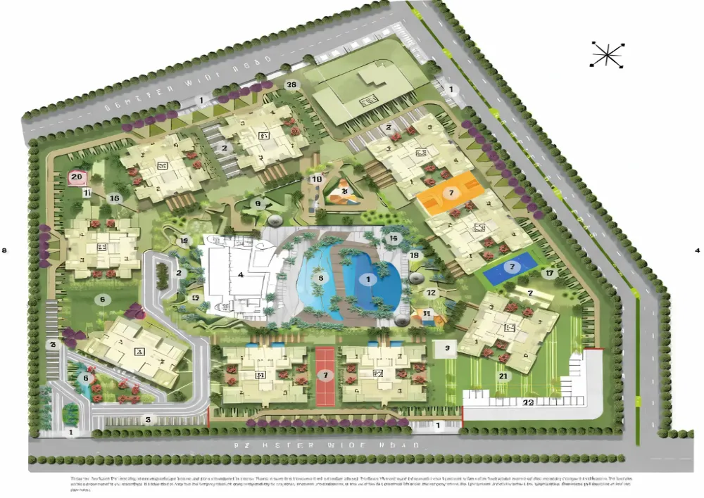 Jade County Site Plan